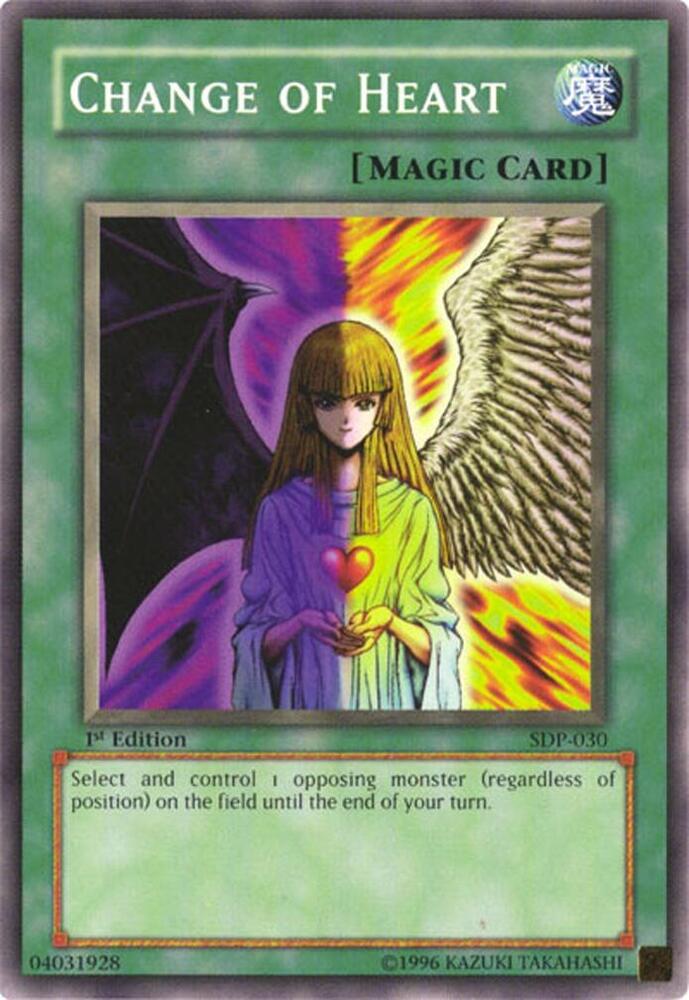 Change of Heart SDP-030 card from Starter Deck: Pegasus
