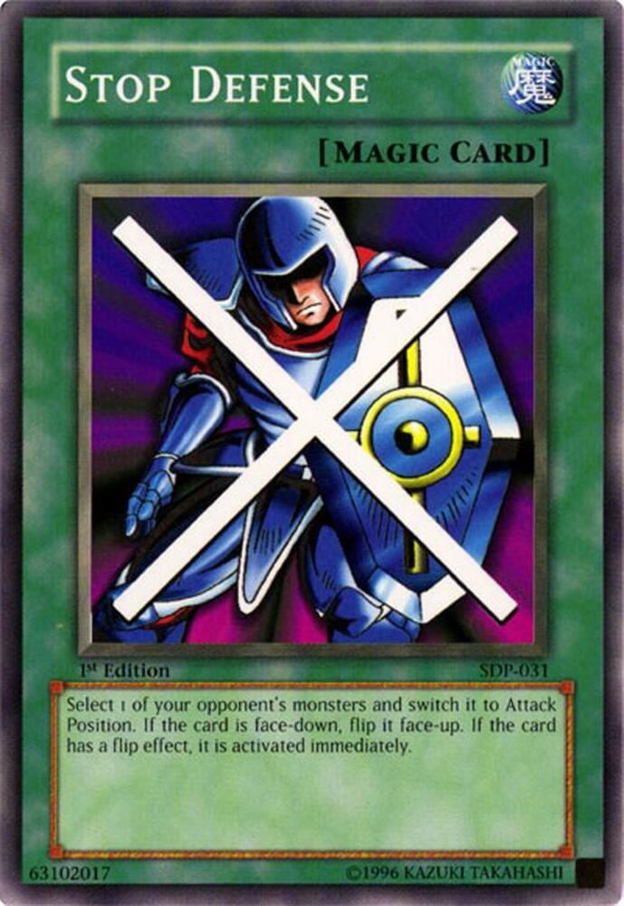 Stop Defense SDP-031 card from Starter Deck: Pegasus