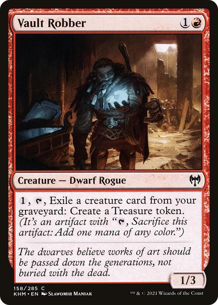 Vault Robber 158 card from Kaldheim