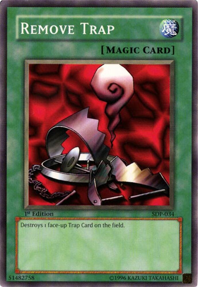Remove Trap SDP-034 card from Starter Deck: Pegasus