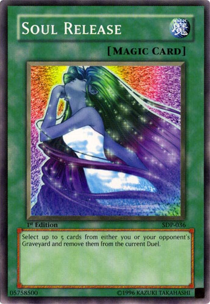 Soul Release SDP-036 card from Starter Deck: Pegasus