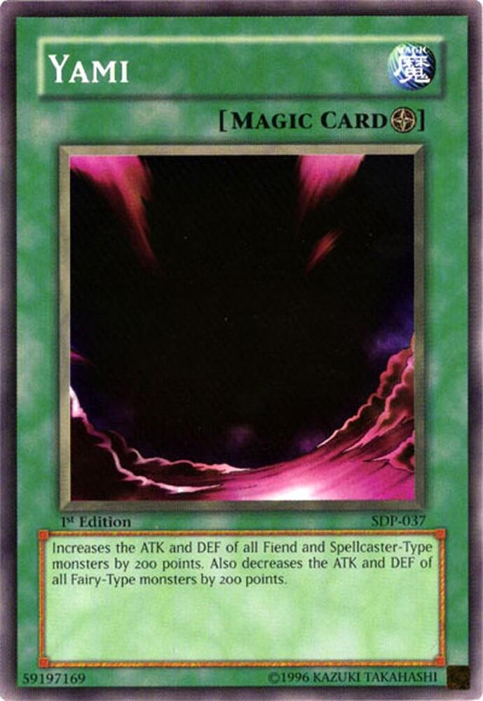 Yami SDP-037 card from Starter Deck: Pegasus