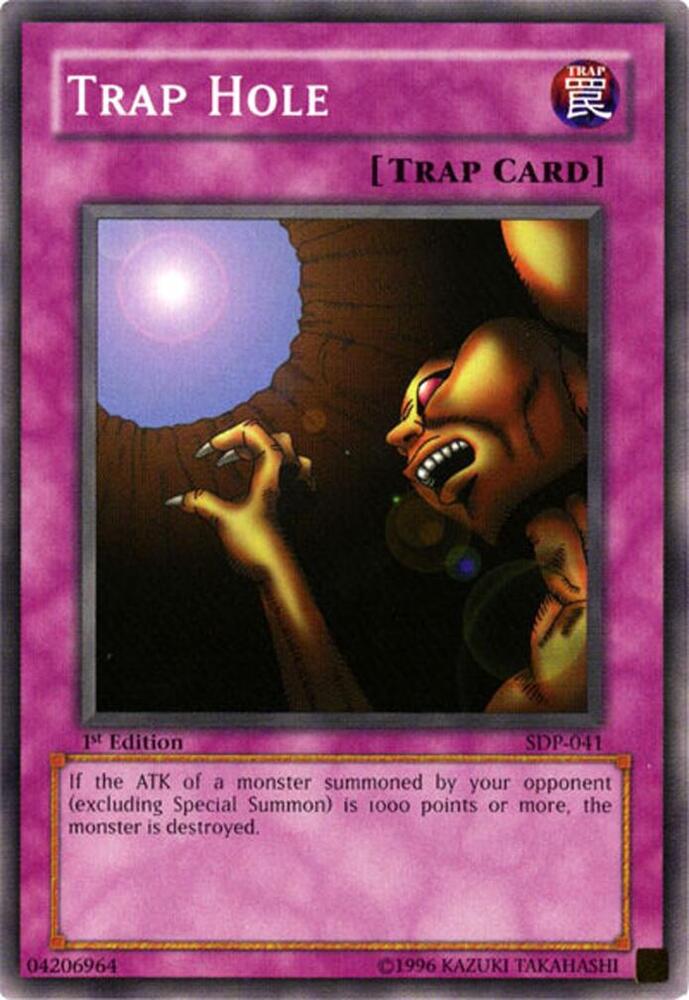 Trap Hole SDP-041 card from Starter Deck: Pegasus