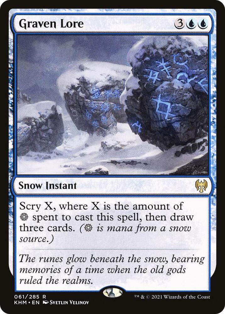 Graven Lore 61 card from Kaldheim