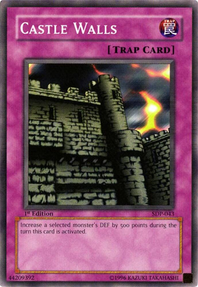 Castle Walls SDP-043 card from Starter Deck: Pegasus