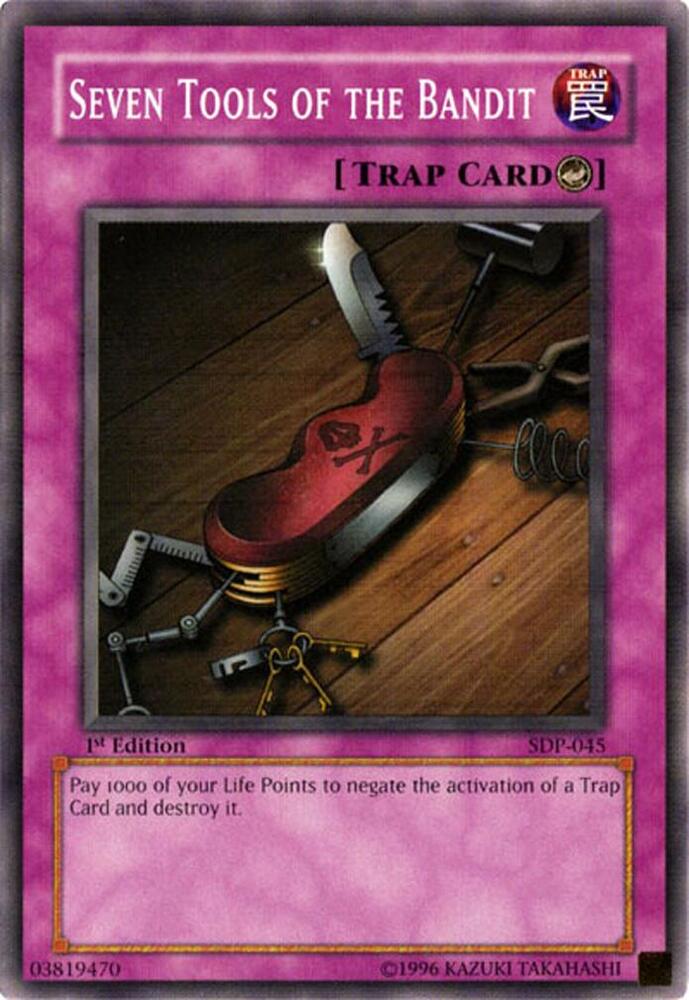 Seven Tools of the Bandit SDP-045 card from Starter Deck: Pegasus