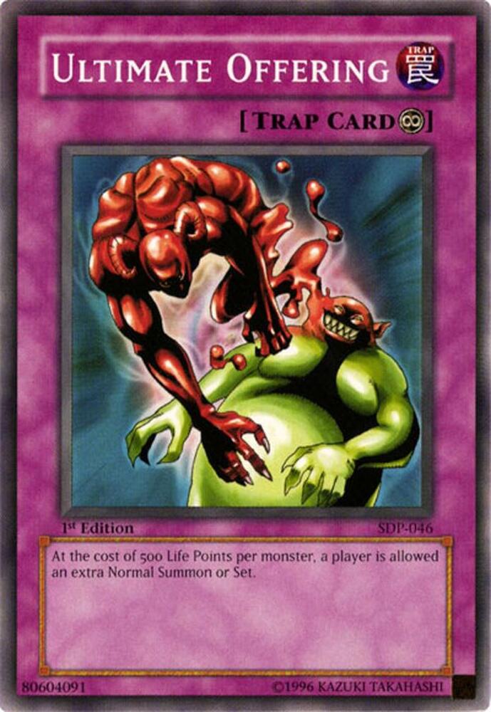 Ultimate Offering SDP-046 card from Starter Deck: Pegasus