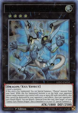 Starliege Photon Blast Dragon (Blue) LDS2-EN054 card from Legendary Duelists: Season 2