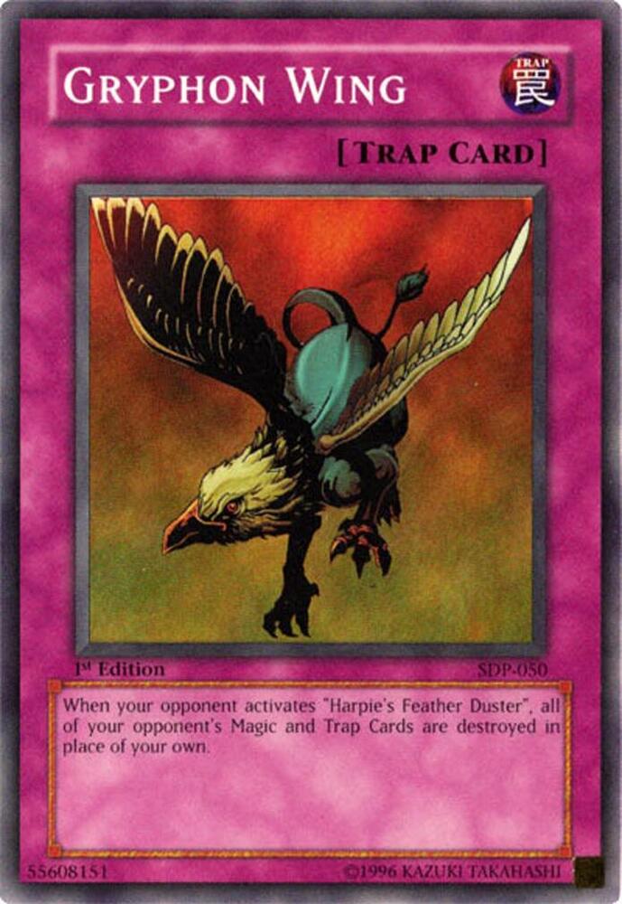 Gryphon Wing SDP-050 card from Starter Deck: Pegasus