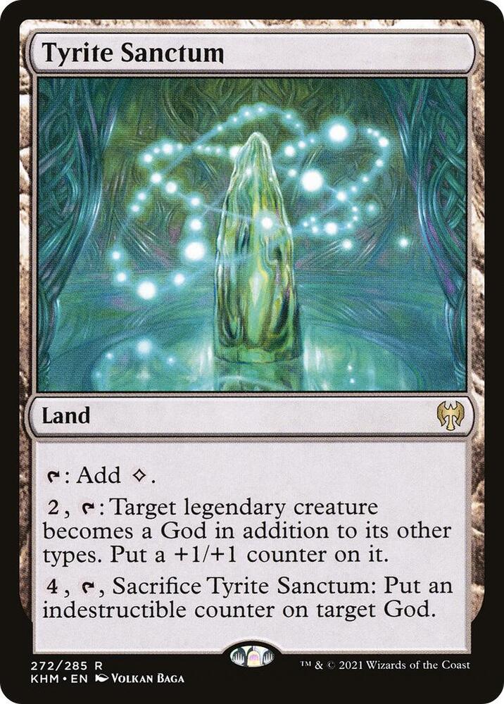 Tyrite Sanctum 272 card from Kaldheim