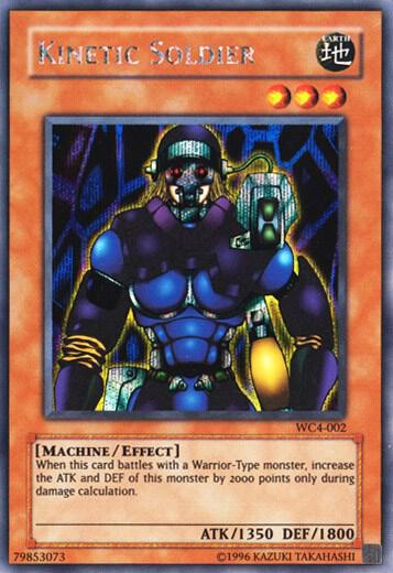 Kinetic Soldier WC4-002 card from World Championship 2004: GBA Promo