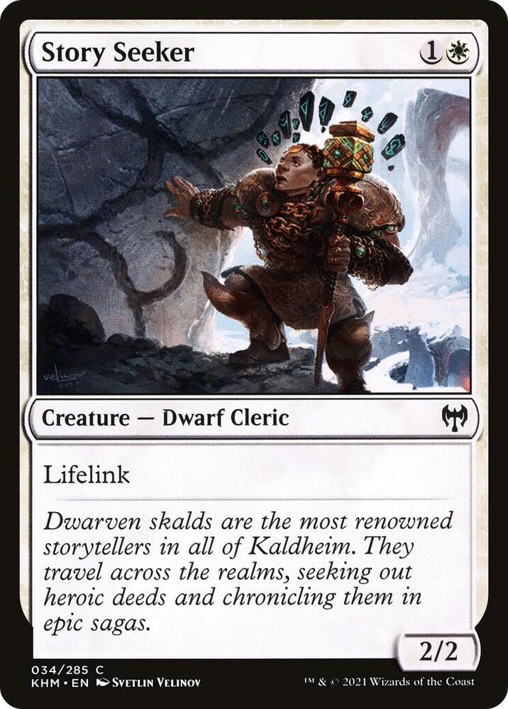 Story Seeker 34 card from Kaldheim
