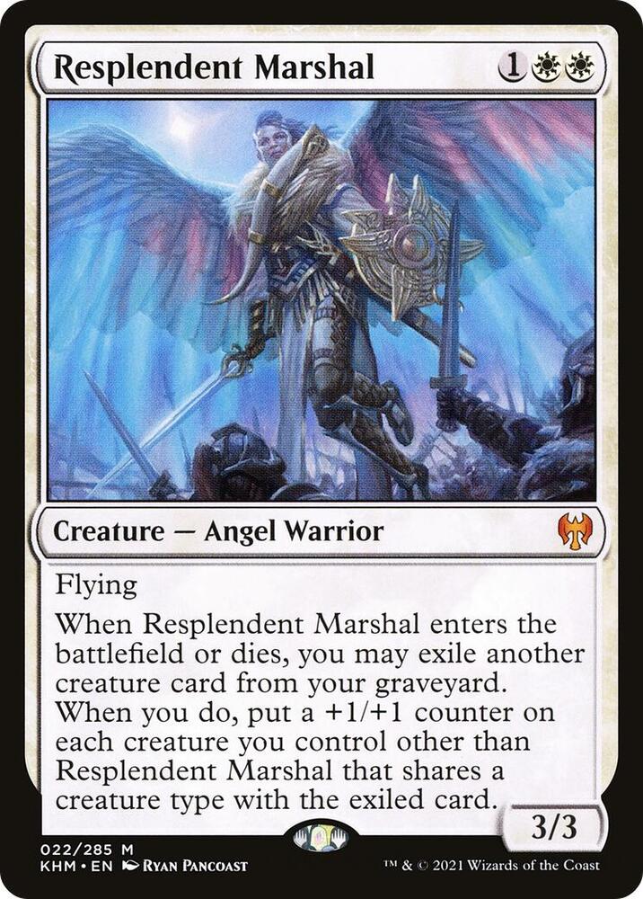 Resplendent Marshal 22 card from Kaldheim