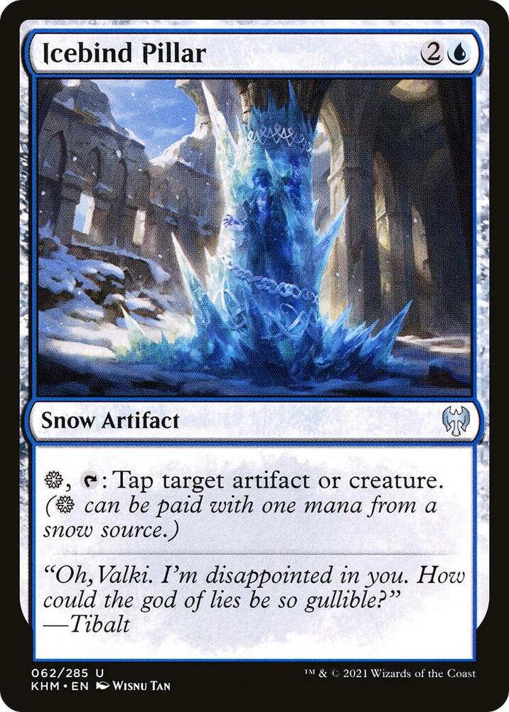 Icebind Pillar 62 card from Kaldheim