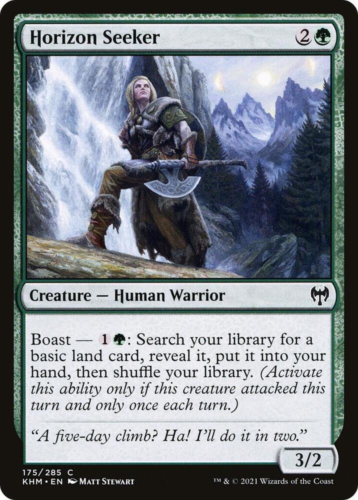 Horizon Seeker 175 card from Kaldheim