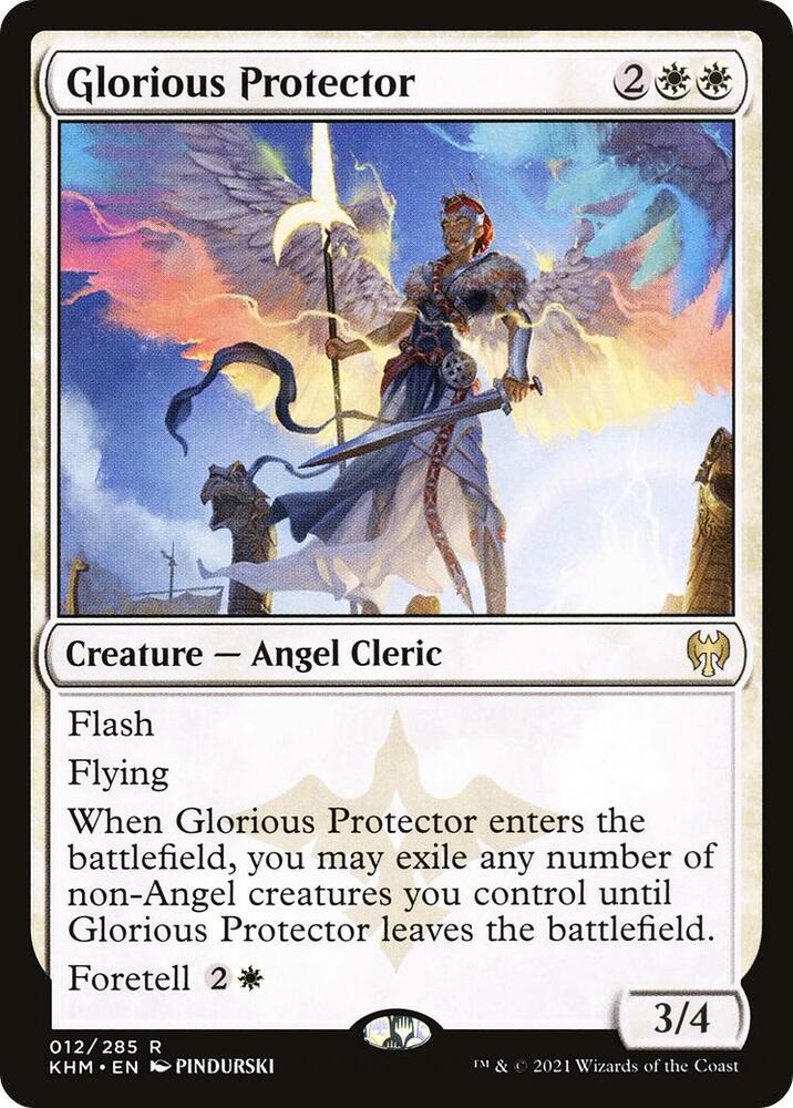 Glorious Protector 12 card from Kaldheim