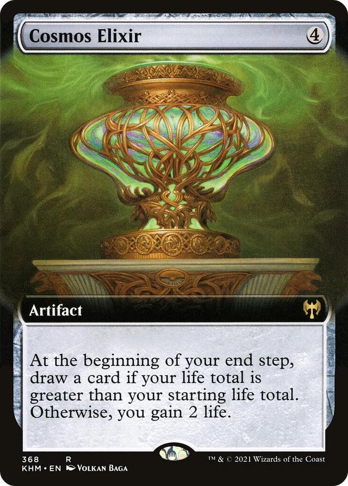 Cosmos Elixir (Extended Art) 368 card from Kaldheim