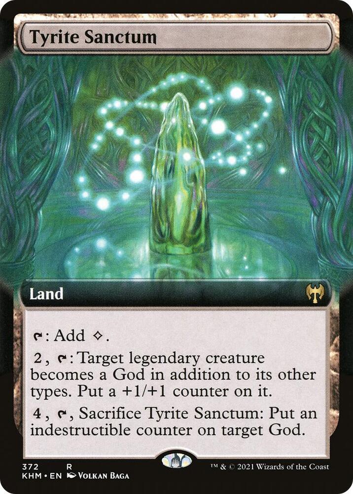 Tyrite Sanctum (Extended Art) 372 card from Kaldheim