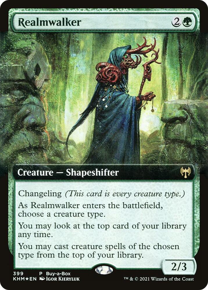 Realmwalker 399 card from Buy-A-Box Promos