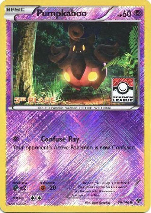 Pumpkaboo - 56/146 (Pokemon League) [3rd Place] 056/146 card from League & Championship Cards