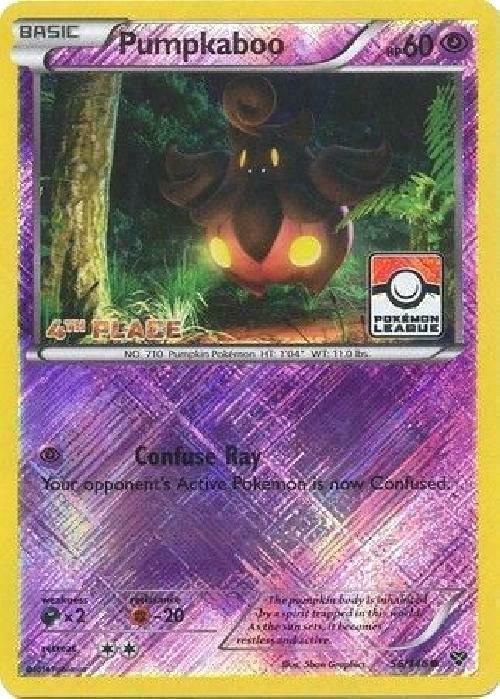 Pumpkaboo - 56/146 (Pokemon League) [4th Place] 056/146 card from League & Championship Cards