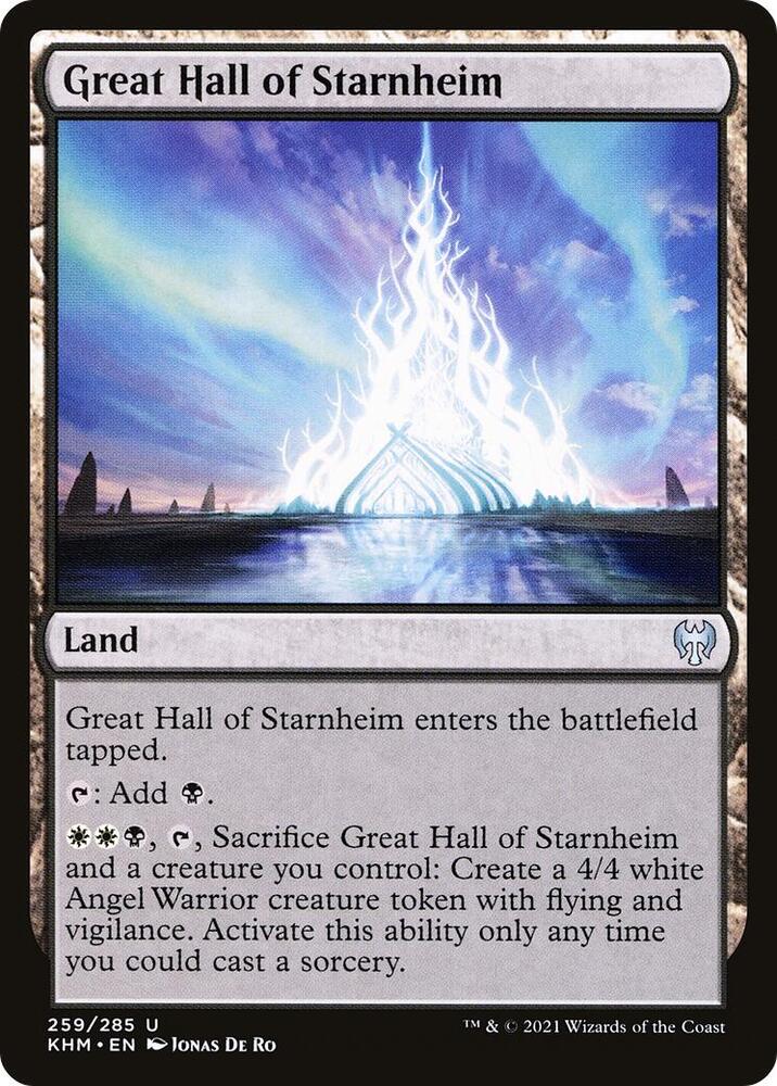 Great Hall of Starnheim 259 card from Kaldheim