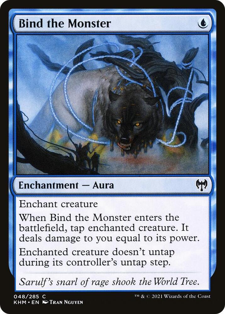 Bind the Monster 48 card from Kaldheim