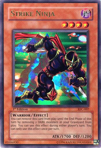 Strike Ninja IOC-007 card from Invasion of Chaos