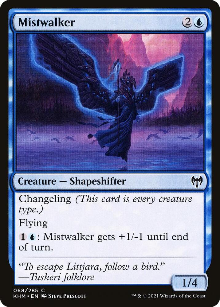 Mistwalker 68 card from Kaldheim