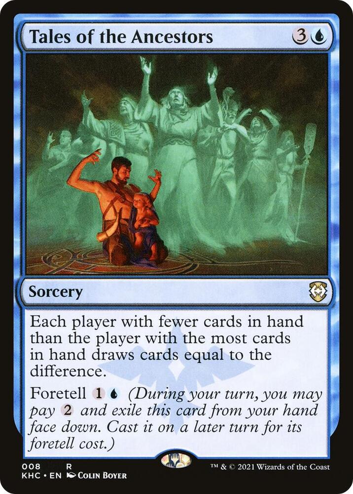 Tales of the Ancestors 8 card from Commander: Kaldheim