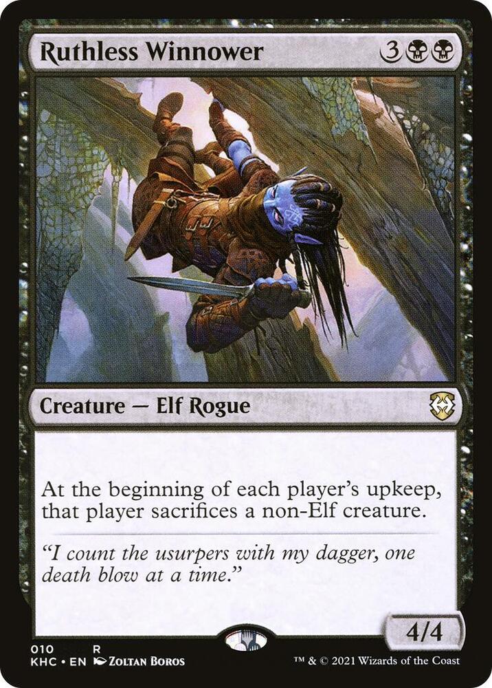Ruthless Winnower 10 card from Commander: Kaldheim