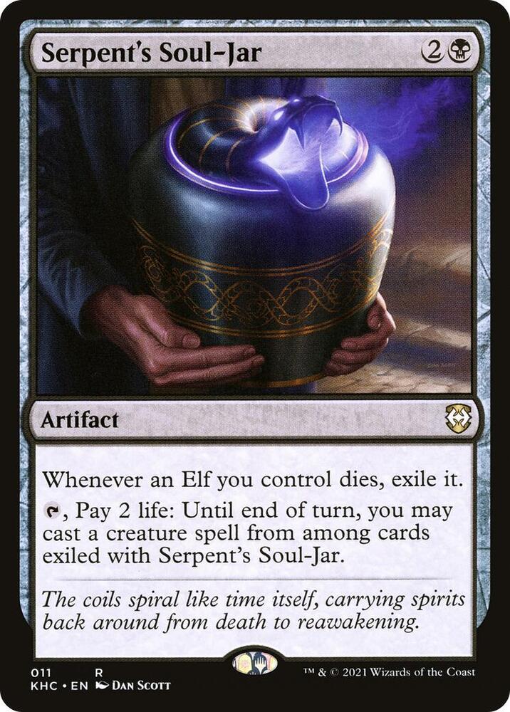 Serpent's Soul-Jar 11 card from Commander: Kaldheim