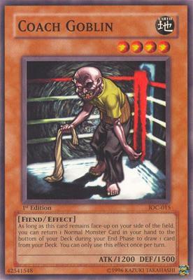 Coach Goblin IOC-015 card from Invasion of Chaos