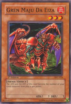 Gren Maju Da Eiza IOC-024 card from Invasion of Chaos