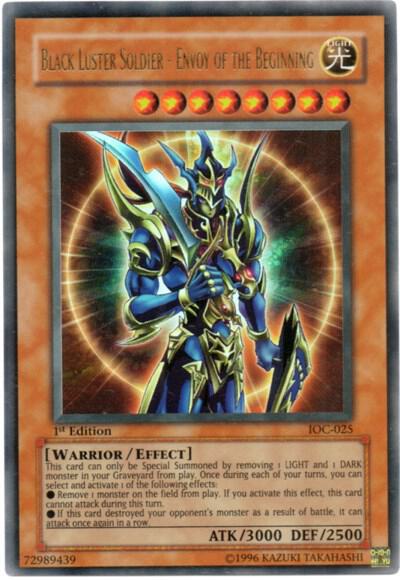 Black Luster Soldier - Envoy of the Beginning IOC-025 card from Invasion of Chaos