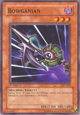 Bowganian IOC-029 card from Invasion of Chaos