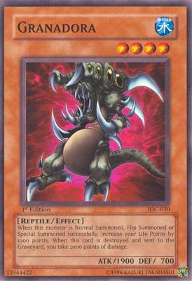 Granadora IOC-030 card from Invasion of Chaos