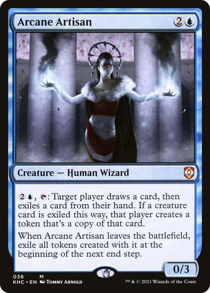 Arcane Artisan 36 card from Commander: Kaldheim