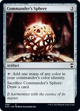 Commander's Sphere 99 card from Commander: Kaldheim