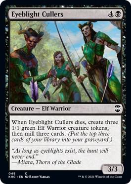 Eyeblight Cullers 48 card from Commander: Kaldheim