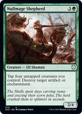 Nullmage Shepherd 70 card from Commander: Kaldheim
