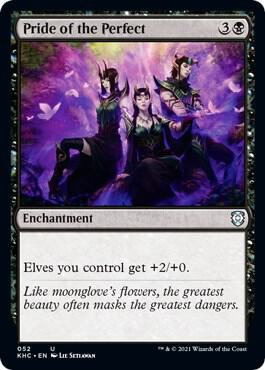 Pride of the Perfect 52 card from Commander: Kaldheim