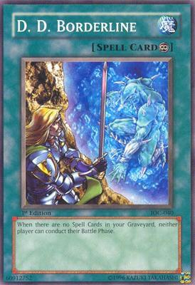 D.D. Borderline IOC-040 card from Invasion of Chaos