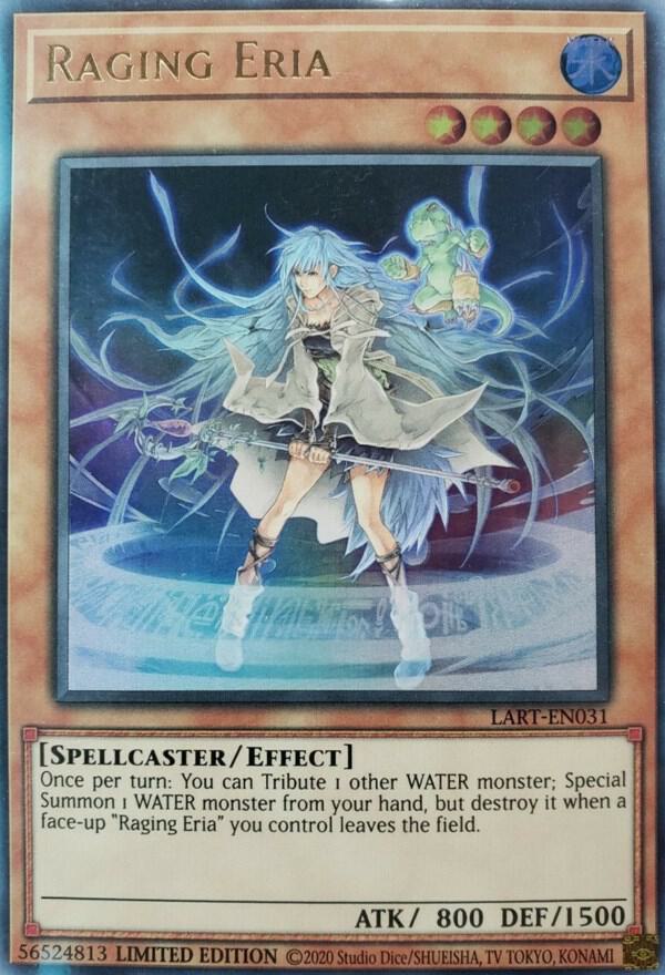 Raging Eria LART-EN031 card from The Lost Art Promotion