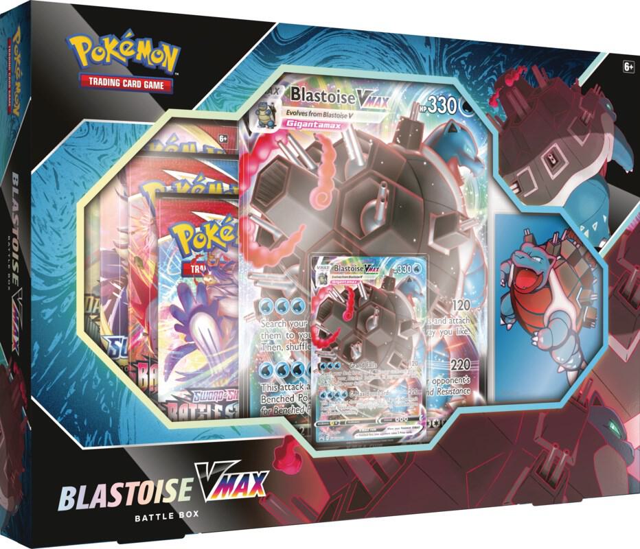 Blastoise VMAX Battle Box card from Miscellaneous Cards & Products