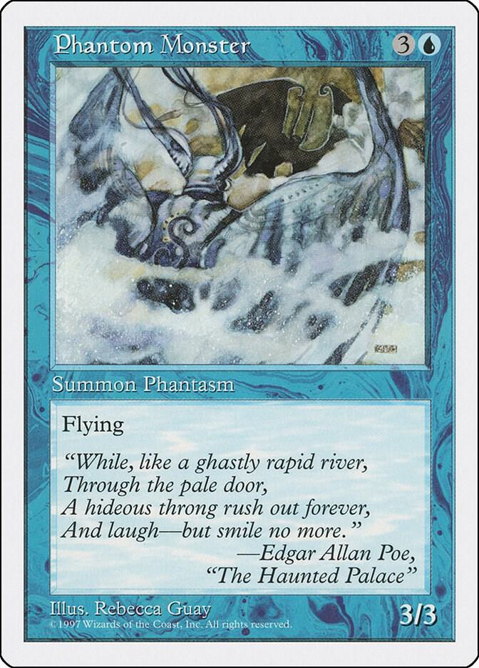 Phantom Monster card from Fifth Edition
