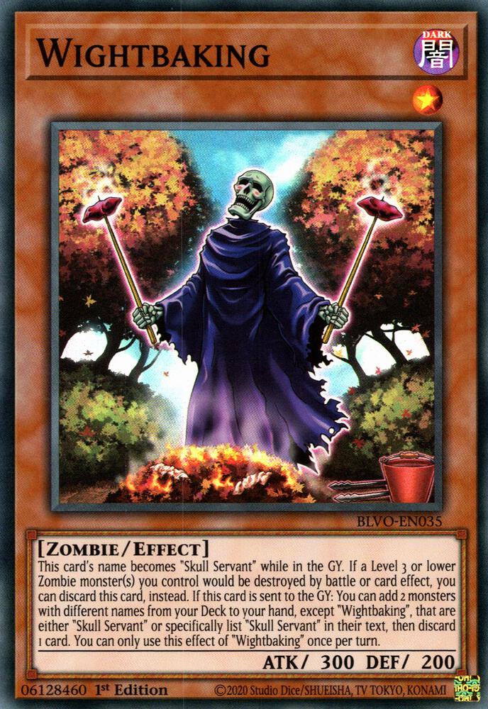 Wightbaking BLVO-EN035 card from Blazing Vortex