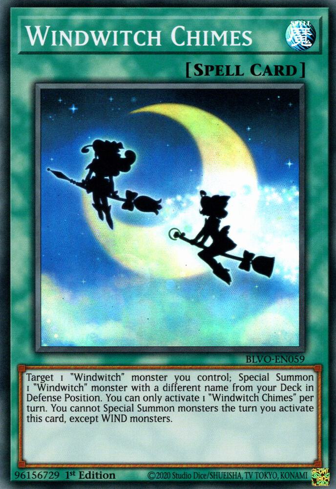 Windwitch Chimes BLVO-EN059 card from Blazing Vortex
