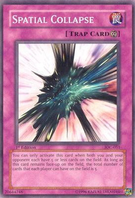 Spatial Collapse IOC-051 card from Invasion of Chaos