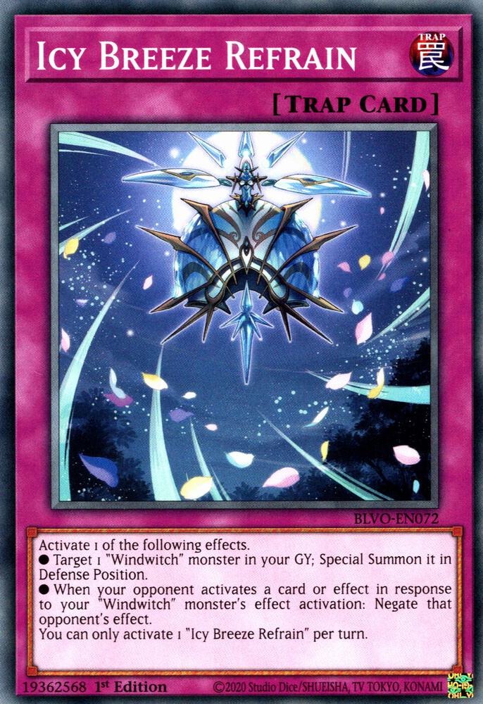 Icy Breeze Refrain BLVO-EN072 card from Blazing Vortex